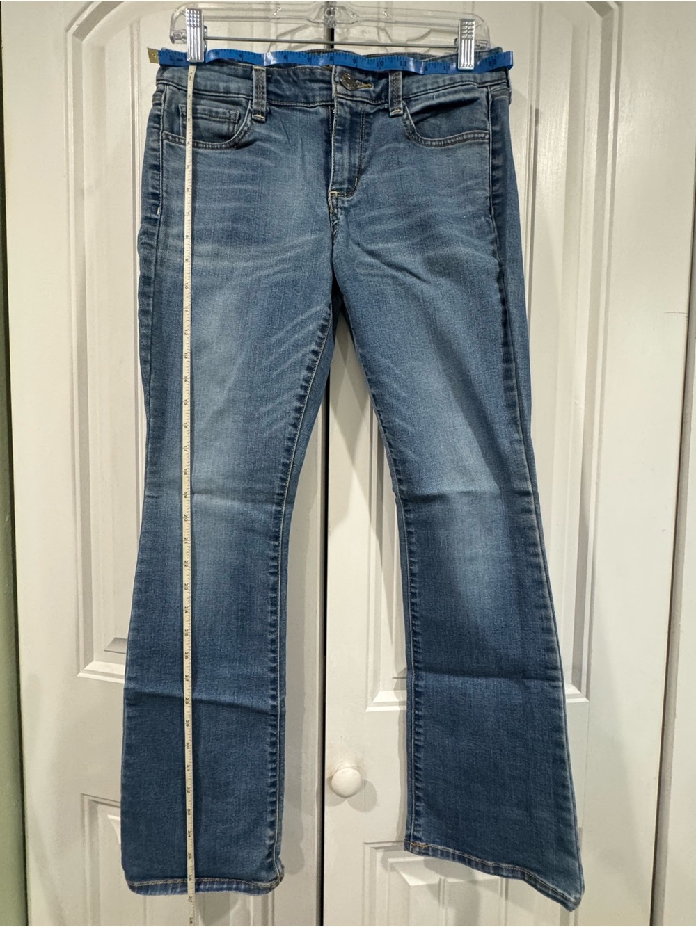 Arizona Jean Company Mid Blue Flared Jeans